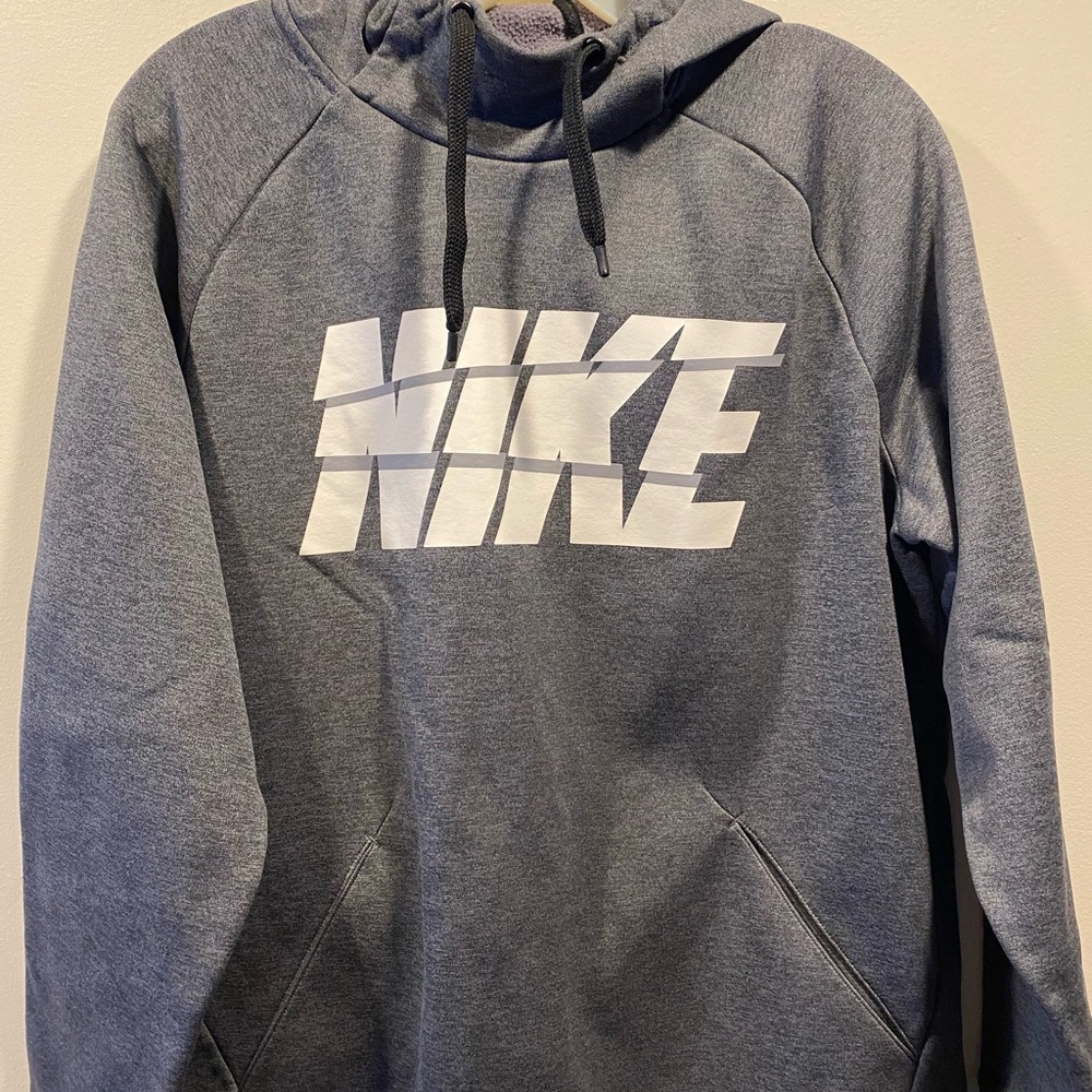 Nike Men's Charcoal Hoodie